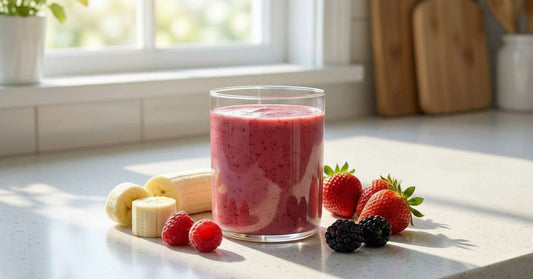 Smoothie Banane Fruits Rouges : Énergie et Fraîcheur !