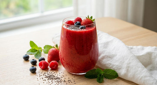 Smoothie Fruits Rouges Sans Lait : Énergie et Fraîcheur !