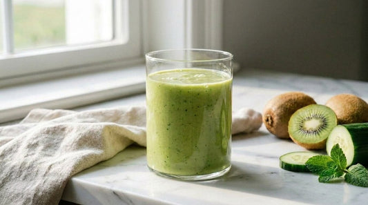 Smoothie concombre kiwi : Ta pause détox hydratante pour un ventre plat et un teint éclatant