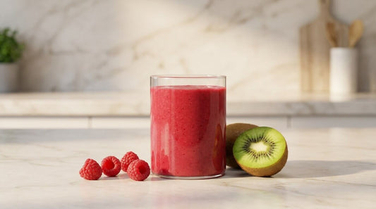Smoothie Framboise Kiwi : Hydratation et Fraîcheur !