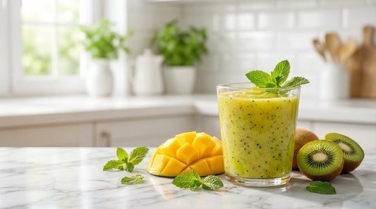 Smoothie Mangue Kiwi : Énergie et Fraîcheur !