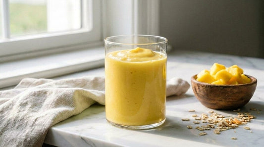 Smoothie Mangue Sans Banane – 16g de protéines pour seulement 289kcal